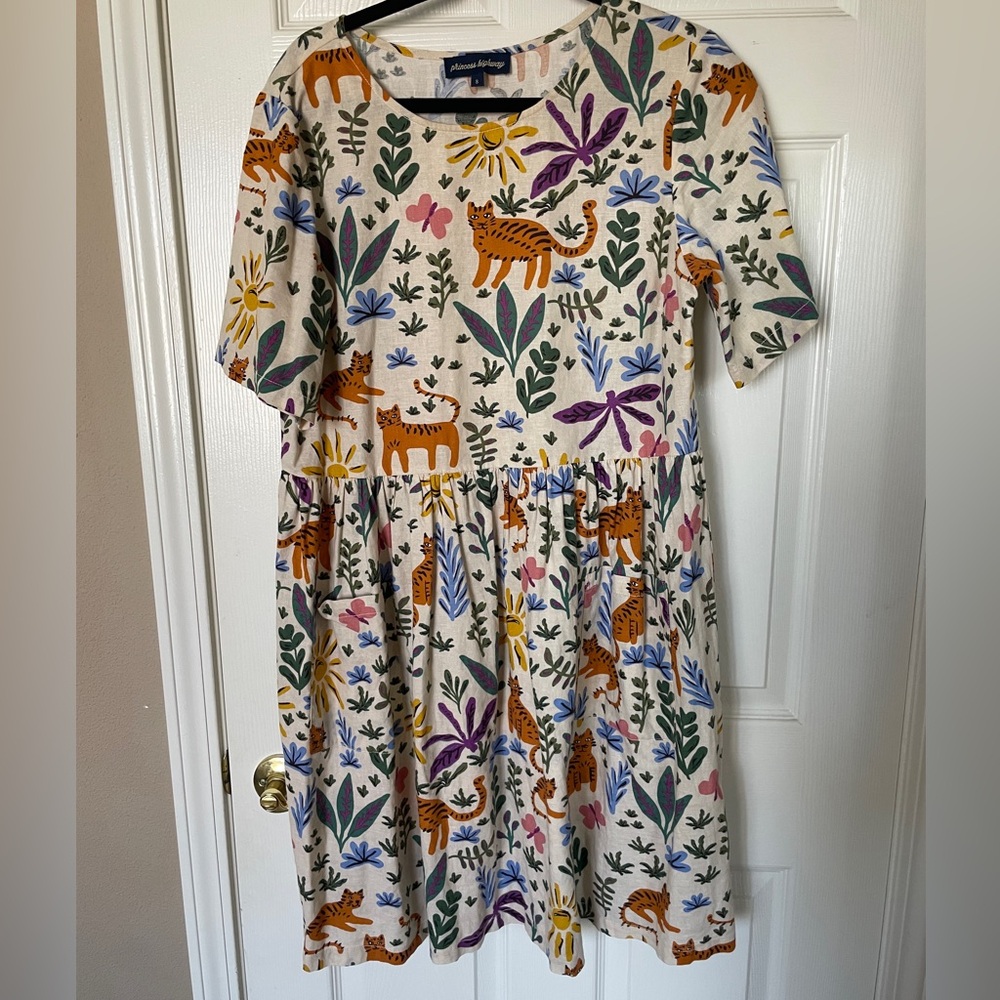 Princess Highway Cotton Linen Dress